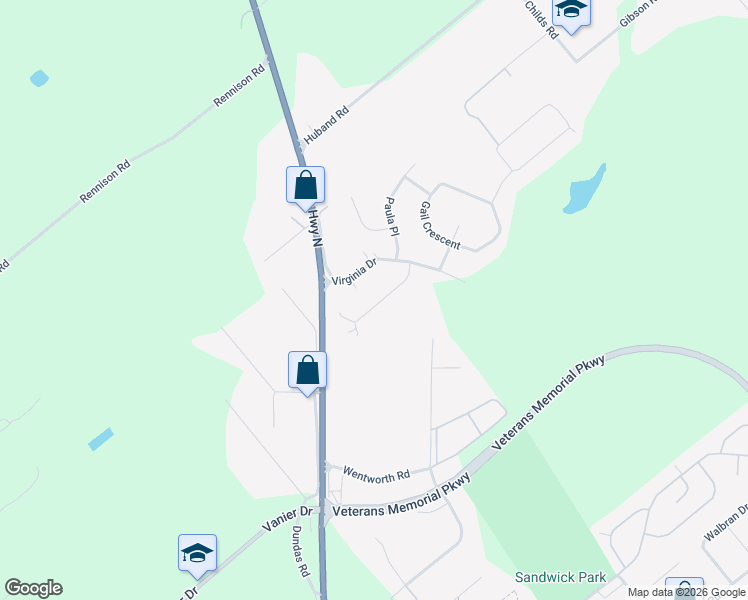 map of restaurants, bars, coffee shops, grocery stores, and more near 2747 Tatton Road in Courtenay