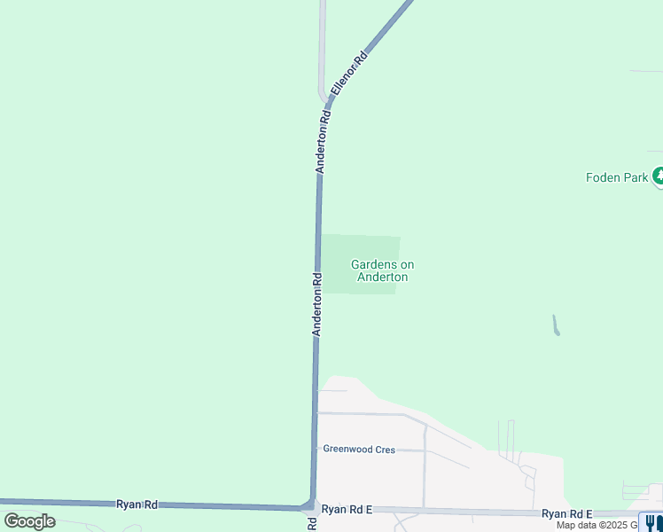 map of restaurants, bars, coffee shops, grocery stores, and more near 2012 Anderton Road in Comox