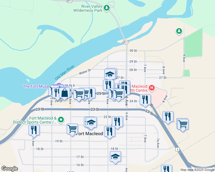 2503 5 Avenue, Fort MacLeod AB Walk Score