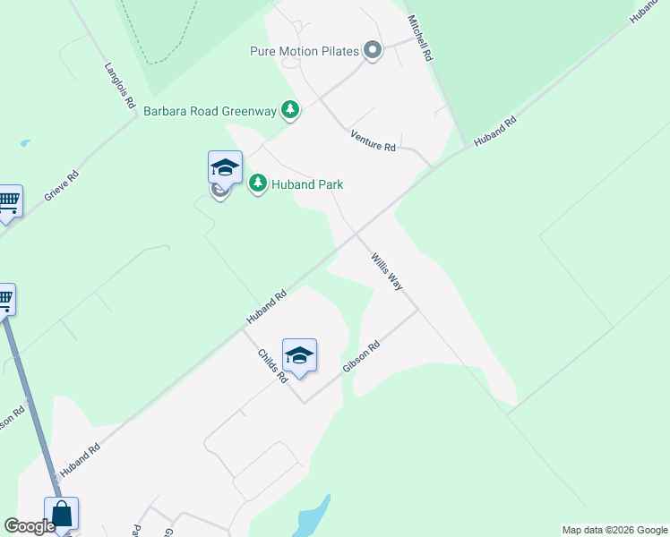 map of restaurants, bars, coffee shops, grocery stores, and more near 2519 Huband Road in Comox Valley