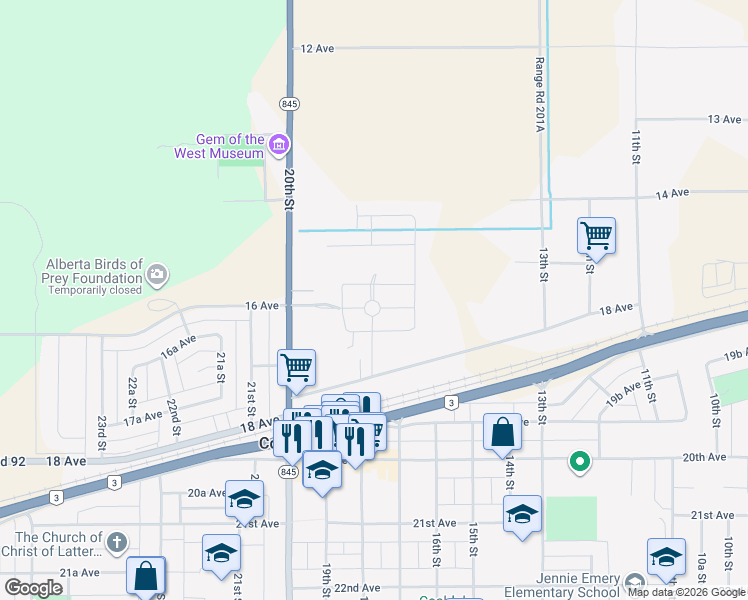 Station Street, Coaldale AB Walk Score