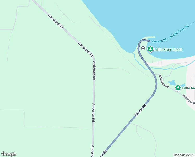 map of restaurants, bars, coffee shops, grocery stores, and more near 2380-2400 Anderton Road in Comox