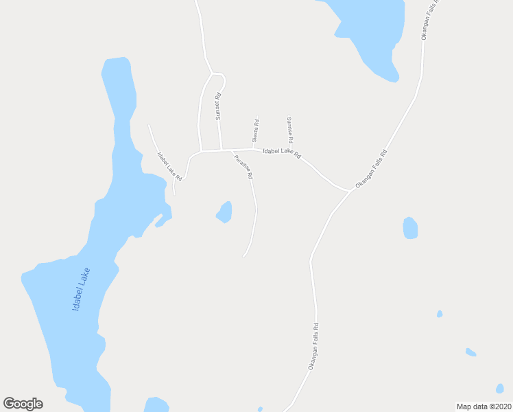 map of restaurants, bars, coffee shops, grocery stores, and more near Paradise Road in Naramata