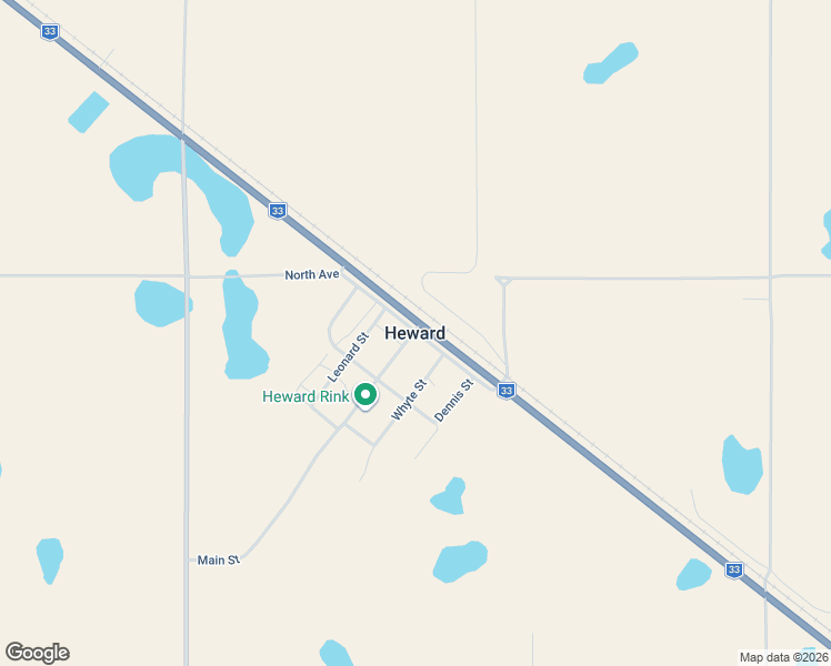 map of restaurants, bars, coffee shops, grocery stores, and more near in Heward