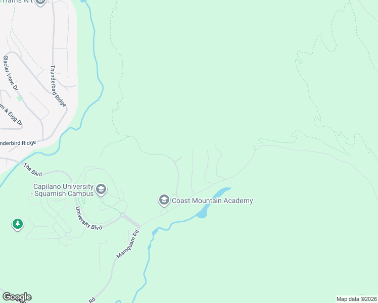 map of restaurants, bars, coffee shops, grocery stores, and more near 3385 Mamquam Road in Squamish
