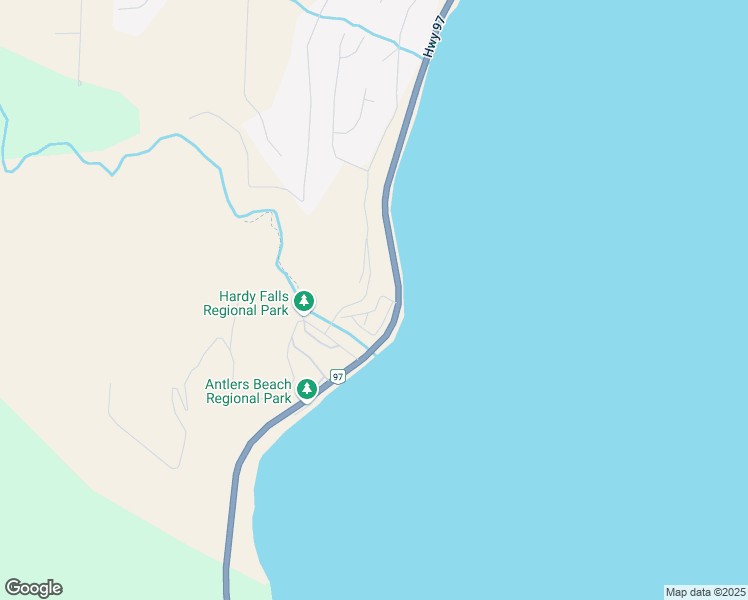 map of restaurants, bars, coffee shops, grocery stores, and more near 6663 British Columbia 97 in Peachland
