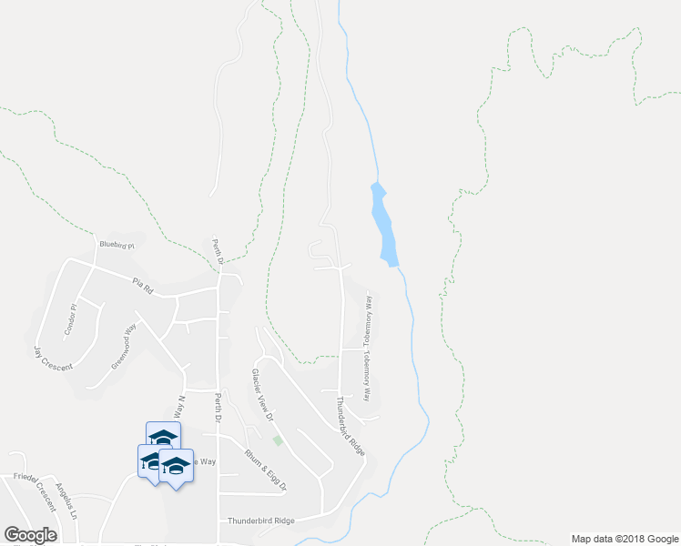map of restaurants, bars, coffee shops, grocery stores, and more near 40767 Thunderbird Ridge in Squamish