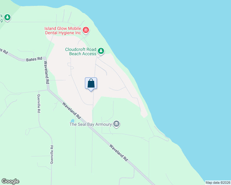 map of restaurants, bars, coffee shops, grocery stores, and more near 1708-1720 Tames Rd in Courtenay