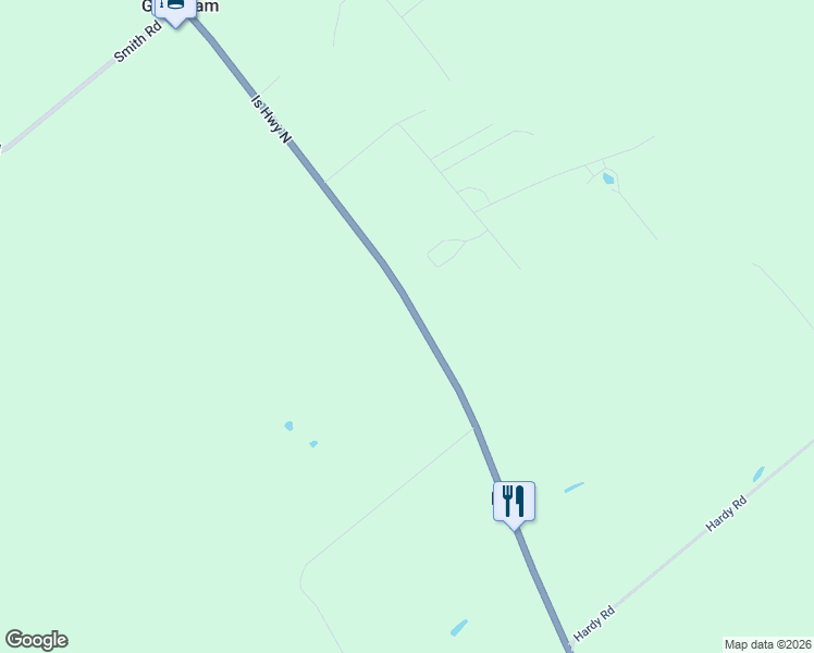 map of restaurants, bars, coffee shops, grocery stores, and more near 5835 Island Highway North in Courtenay