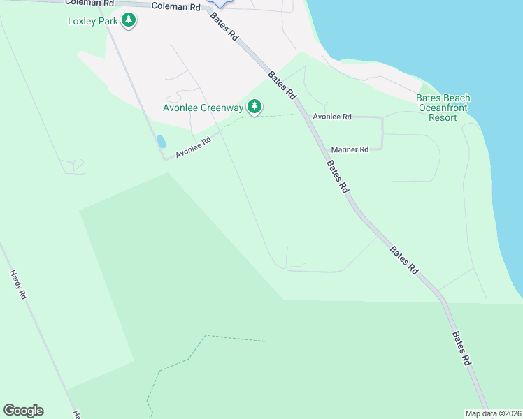 map of restaurants, bars, coffee shops, grocery stores, and more near 5749 Sea Terrace Road in Courtenay