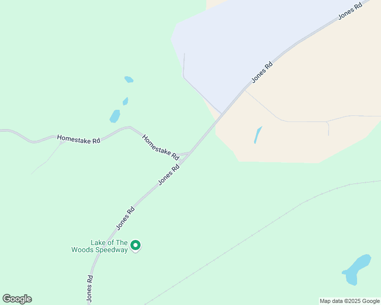 map of restaurants, bars, coffee shops, grocery stores, and more near Jones Road in Kenora
