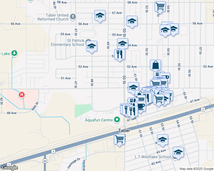 4839 49 Street, Taber AB Walk Score