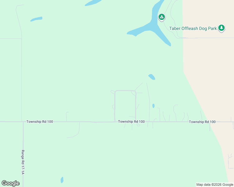 map of restaurants, bars, coffee shops, grocery stores, and more near 13 Huckleberry Crescent in Taber