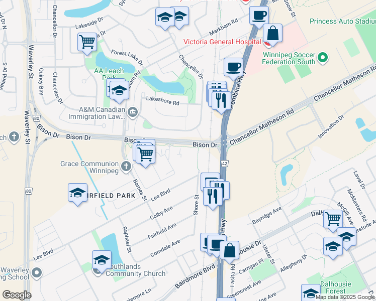 50 Bison Drive, Winnipeg MB Walk Score