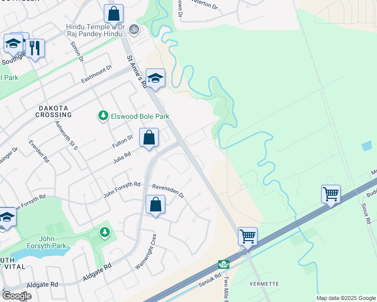 11851201 Saint Anne's Road, Winnipeg MB Walk Score