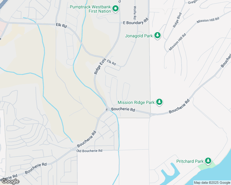 map of restaurants, bars, coffee shops, grocery stores, and more near 69 Boucherie Road in West Kelowna