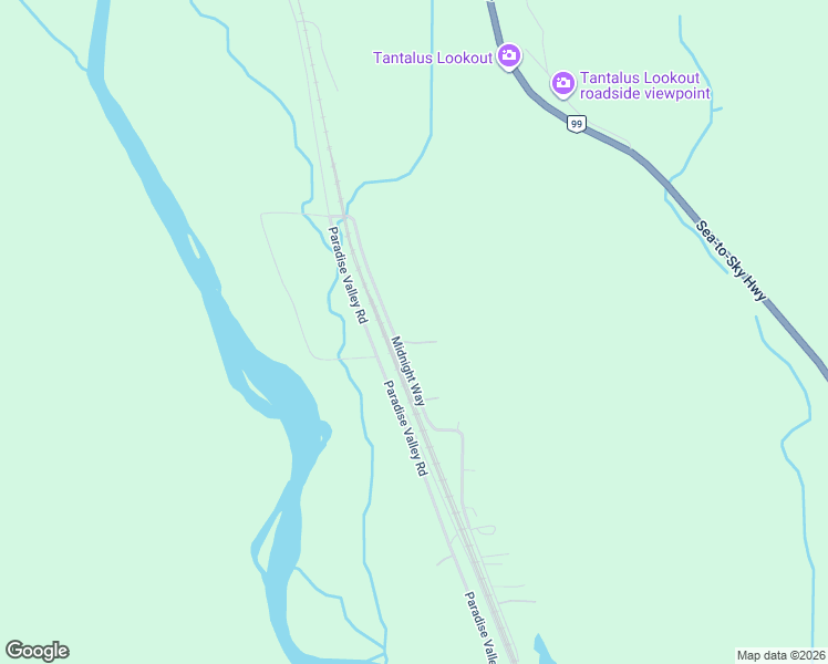 map of restaurants, bars, coffee shops, grocery stores, and more near 4000 Midnight Way in Squamish
