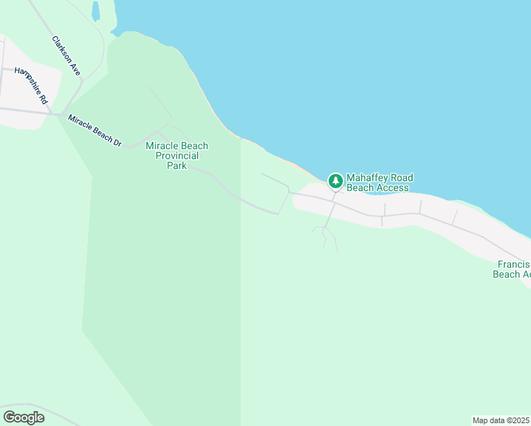 map of restaurants, bars, coffee shops, grocery stores, and more near 1667 Miracle Beach Drive in Black Creek