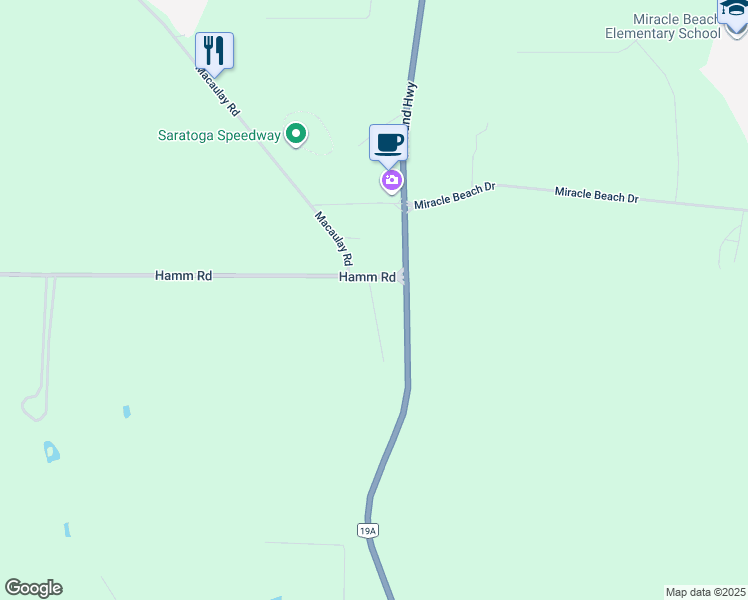 map of restaurants, bars, coffee shops, grocery stores, and more near 8606 Reinhold Road in Black Creek