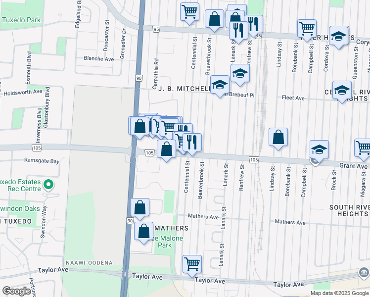 1833 Grant Avenue, Winnipeg MB Walk Score