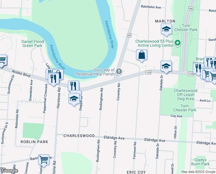 4626 Roblin Boulevard, Winnipeg MB Walk Score