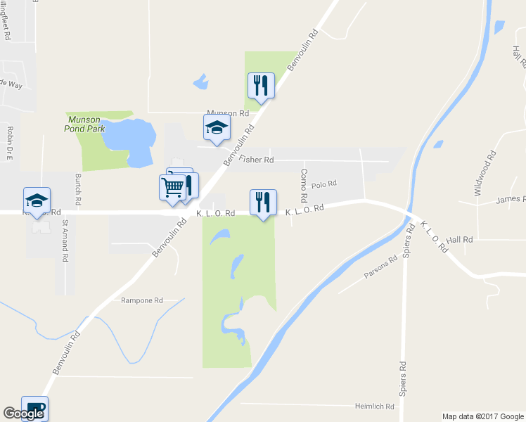map of restaurants, bars, coffee shops, grocery stores, and more near 1964 K. L. O. Road in Kelowna