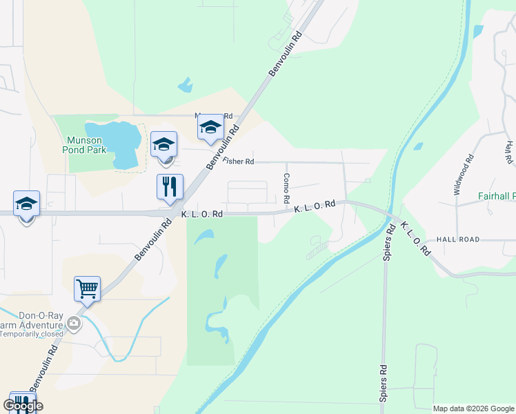 map of restaurants, bars, coffee shops, grocery stores, and more near 1964 K. L. O. Road in Kelowna