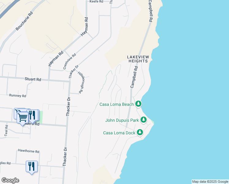 map of restaurants, bars, coffee shops, grocery stores, and more near 2561 Casa Palmero Drive in West Kelowna