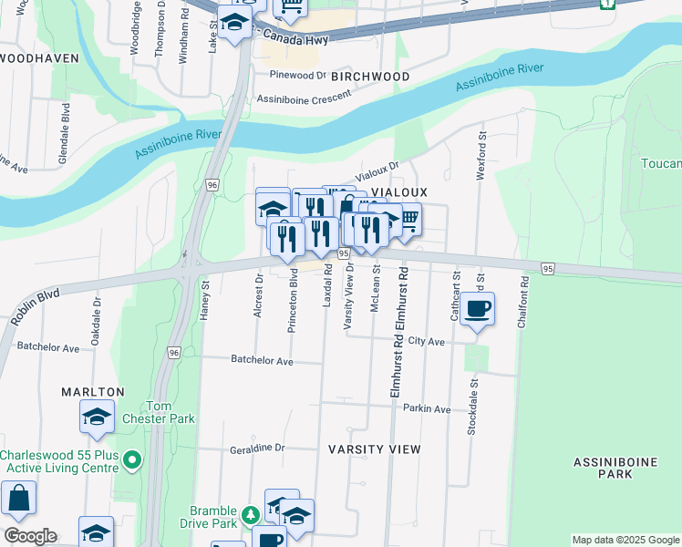 3500 Roblin Boulevard, Winnipeg MB Walk Score