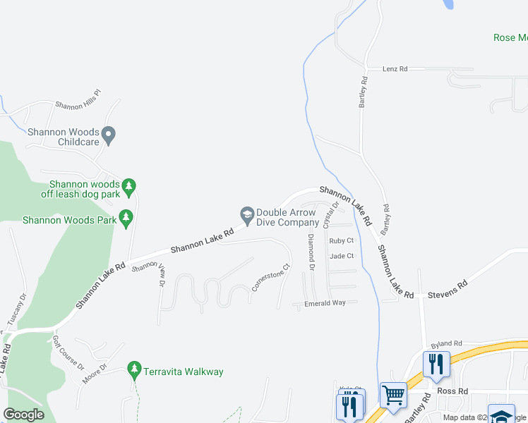 map of restaurants, bars, coffee shops, grocery stores, and more near 1980 Shannon Lake Road in West Kelowna