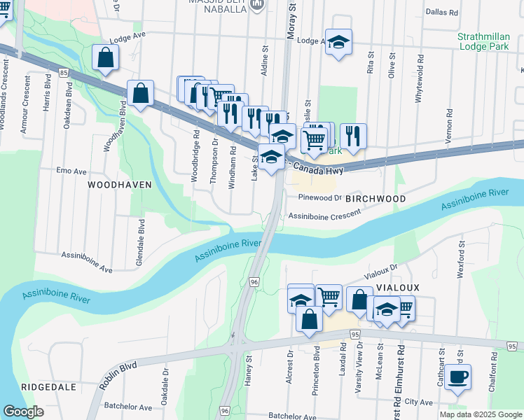 2589 Assiniboine Crescent, Winnipeg MB Walk Score