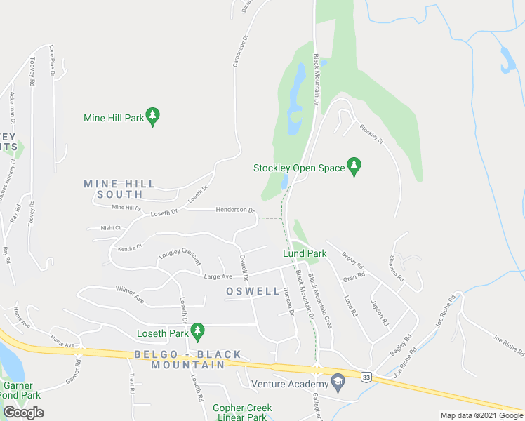 map of restaurants, bars, coffee shops, grocery stores, and more near 1137 Henderson Drive in Kelowna