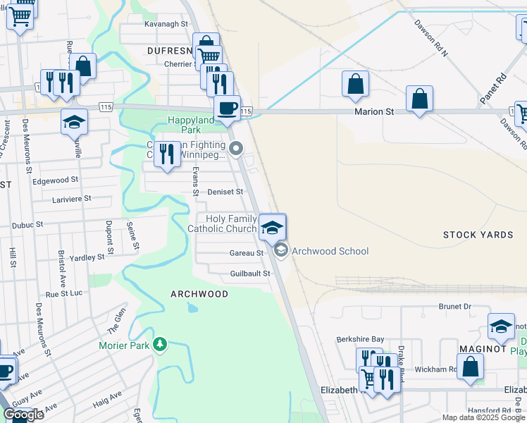 1167 Rothesay Street, Winnipeg MB Walk Score