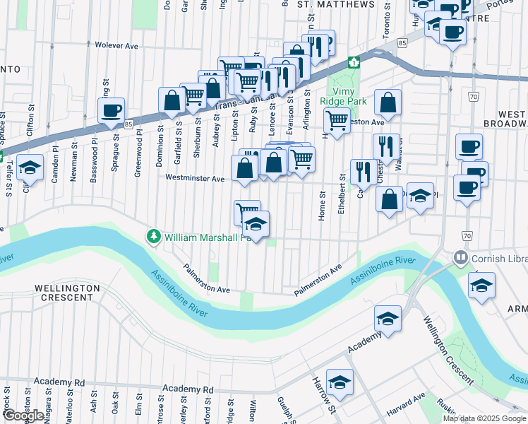 96 Lenore Street, Winnipeg MB Walk Score