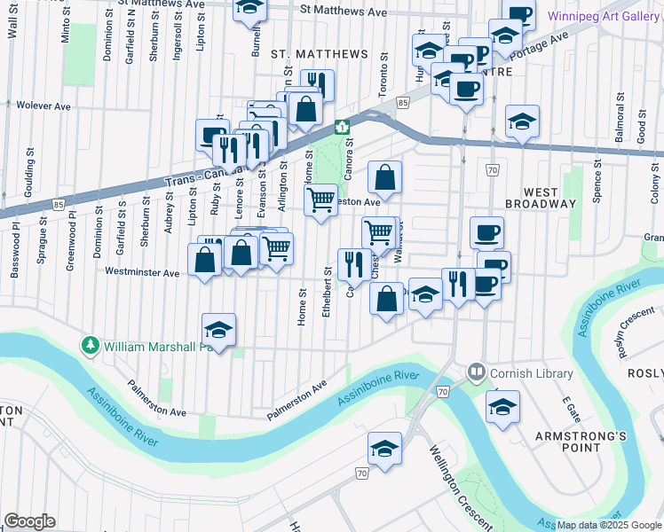 165 Ethelbert Street, Winnipeg MB Walk Score