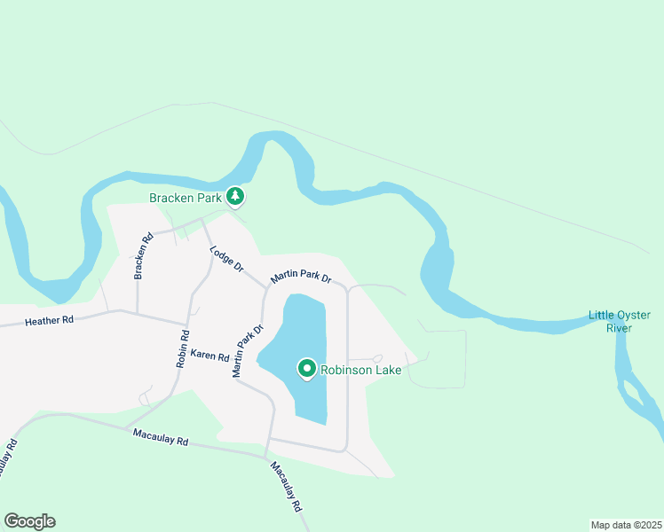 map of restaurants, bars, coffee shops, grocery stores, and more near 9421 Martin Park Drive in Black Creek
