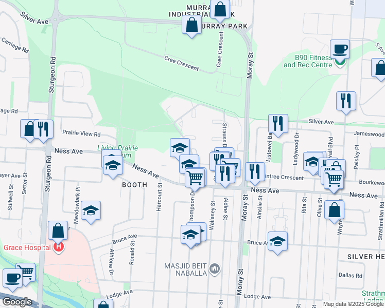 493 Thompson Drive, Winnipeg MB Walk Score