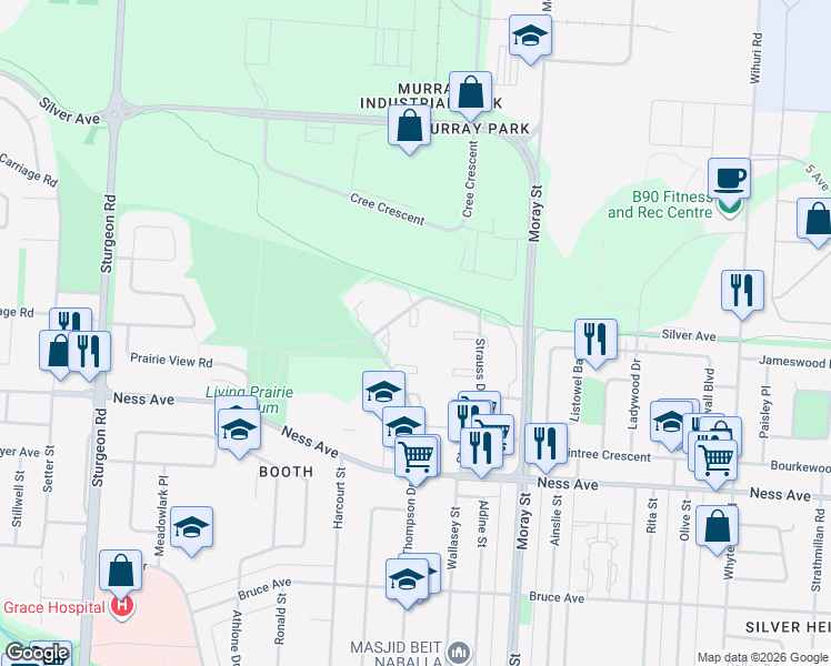 140 Strauss Drive, Winnipeg MB Walk Score