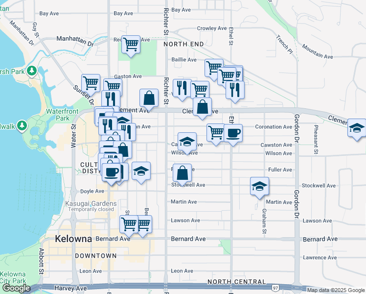 750 Cawston Avenue, Kelowna BC Walk Score