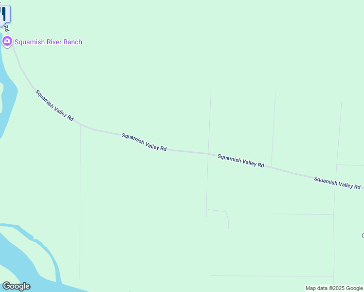 map of restaurants, bars, coffee shops, grocery stores, and more near 14848 Squamish Valley Road in Squamish-Lillooet