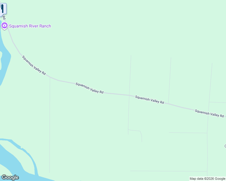 map of restaurants, bars, coffee shops, grocery stores, and more near 14847 Squamish Valley Road in Squamish-Lillooet
