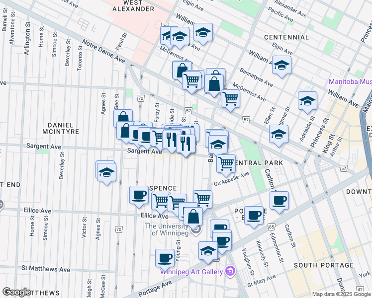 545 Young Street, Winnipeg MB Walk Score