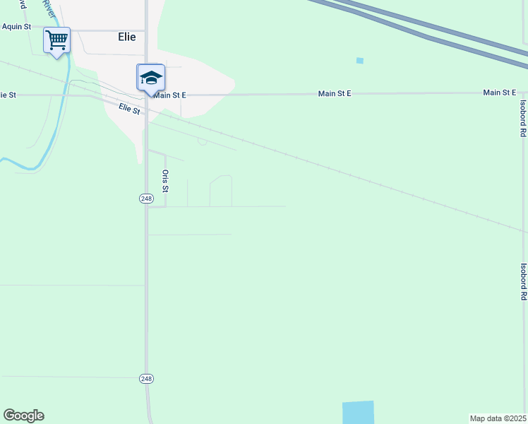 map of restaurants, bars, coffee shops, grocery stores, and more near 35 Alarie Drive in Elie