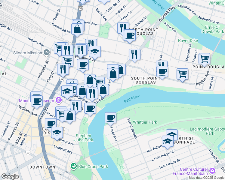 500 Waterfront Drive, Winnipeg MB Walk Score