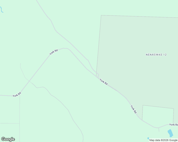 map of restaurants, bars, coffee shops, grocery stores, and more near York Road in Campbell River