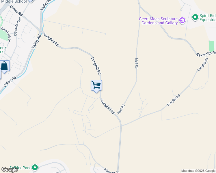 map of restaurants, bars, coffee shops, grocery stores, and more near 2418 Longhill Road in Kelowna