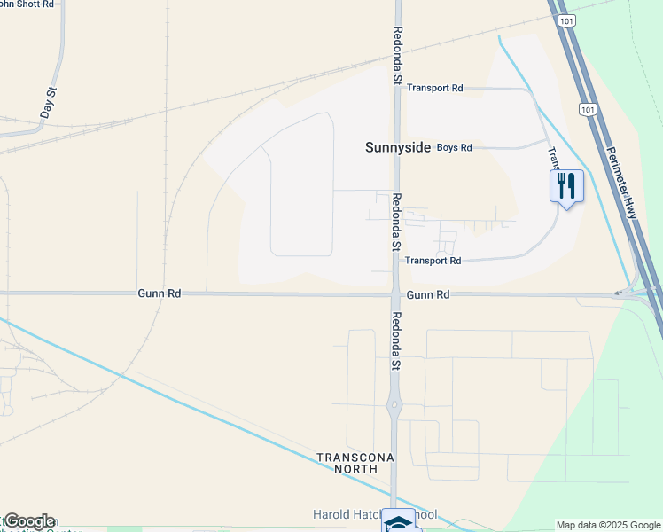 map of restaurants, bars, coffee shops, grocery stores, and more near 54 Don Valley Parkway in Oakbank
