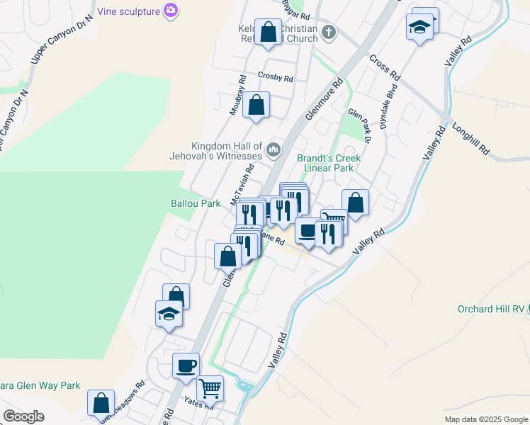 385 Glenmore Road, Kelowna BC Walk Score