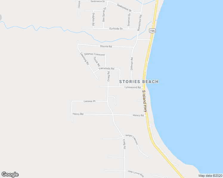 map of restaurants, bars, coffee shops, grocery stores, and more near 99 Lynnwood Road in Campbell River