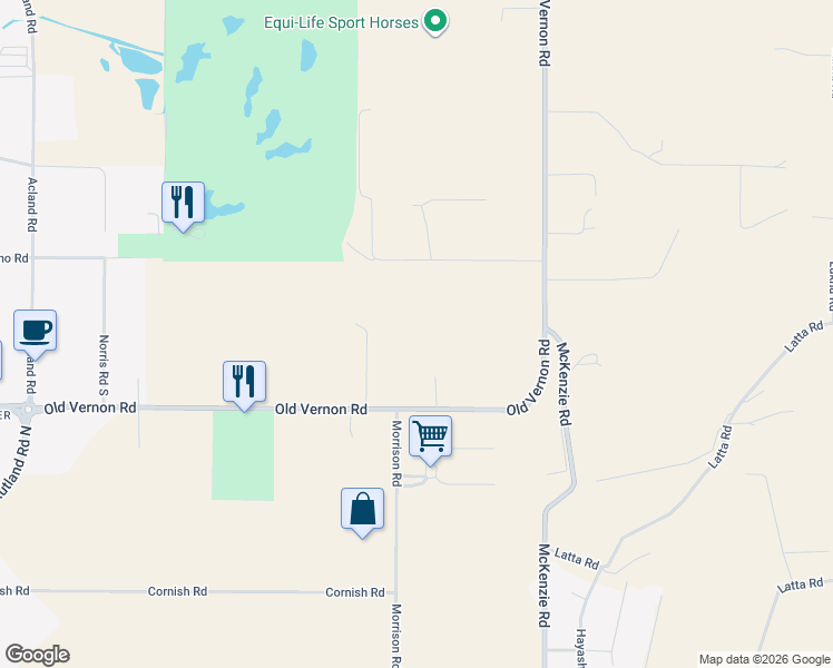 map of restaurants, bars, coffee shops, grocery stores, and more near 944 Old Vernon Road in Kelowna